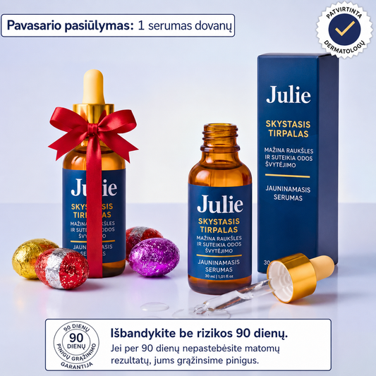 Julie Cosmétique™ senėjimą stabdantis serumas
