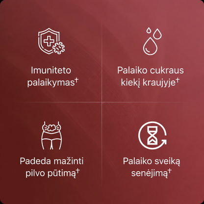 Ekologiško granatų ekstrakto kapsulės