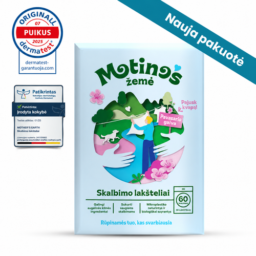 Ekologiškos skalbimo lakštelės