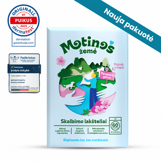 Ekologiškos skalbimo lakštelės